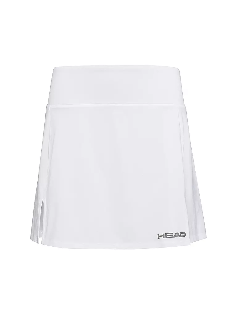 HEAD Damen Tennisrock Club Basic Skort Long Weiss